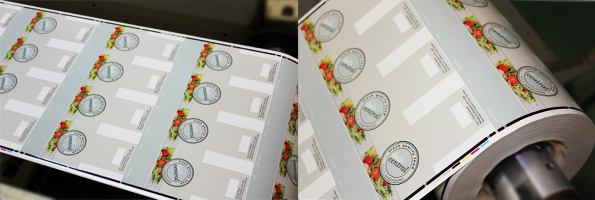 Etiquette Labels production team supply printed labels for Delicentral